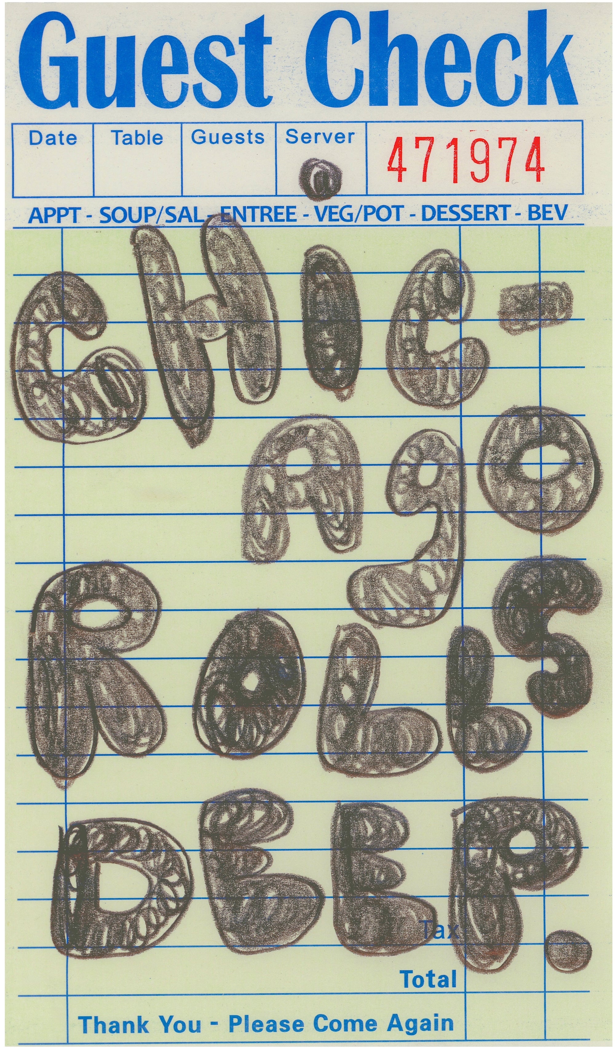 Chicago Rolls Deep Print